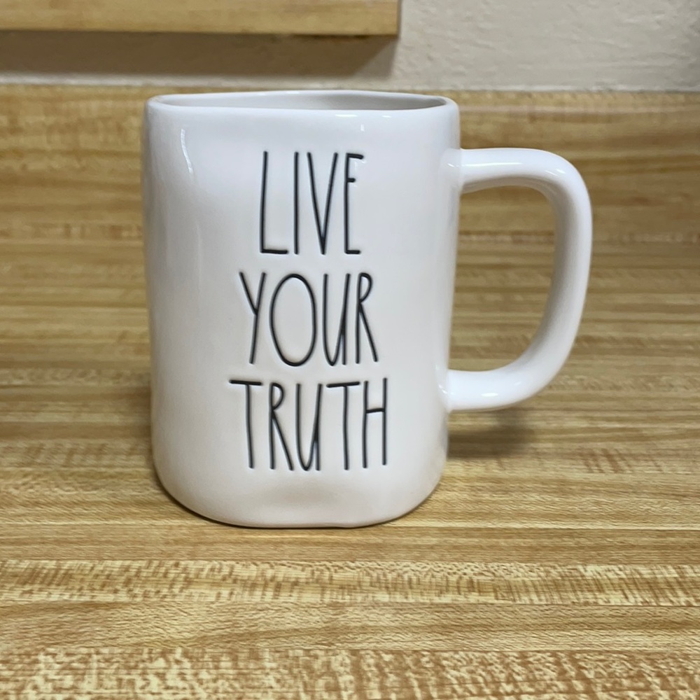 Rae Dunn live your truth mug